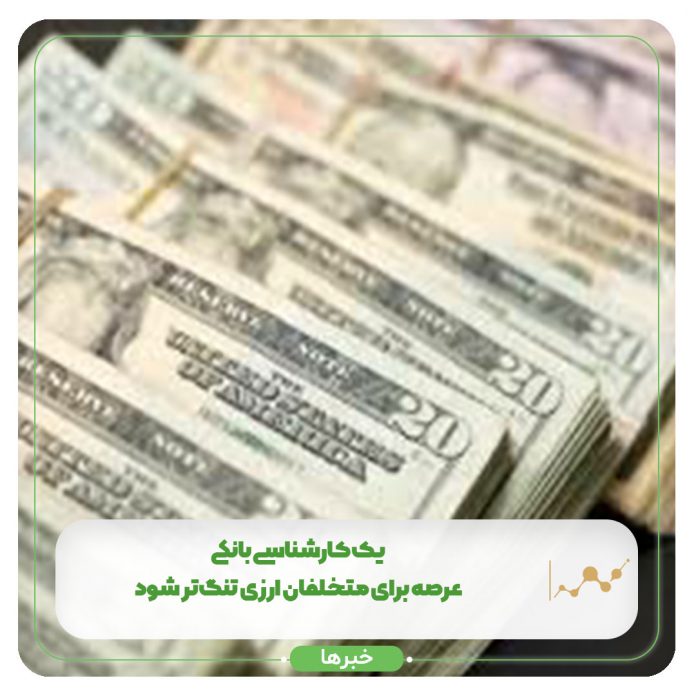یک کارشناسی بانکی: عرصه برای متخلفان ارزی تنگتر شود یک کارشناسی بانکی: عرصه برای متخلفان ارزی تنگتر شود