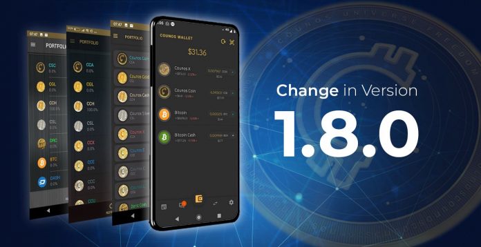 Change-in-version-1.8.0 والت کونوس