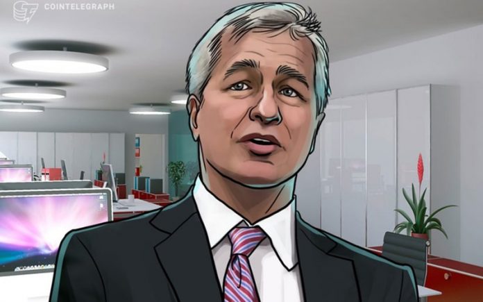 مدیر عامل JPMorgan Chase: پروژه‌های رمزارز تهدیدی برای سیستم بانک‌داری نیستند