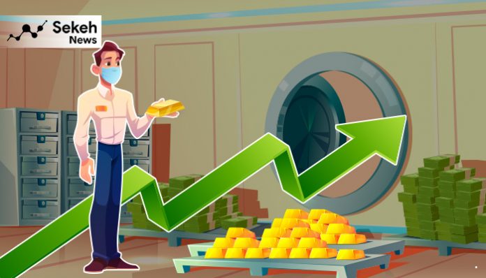 افزایش-قیمت-طلا-به-بالاترین-حد-در-بیش-از-دو-هفته-گذشته