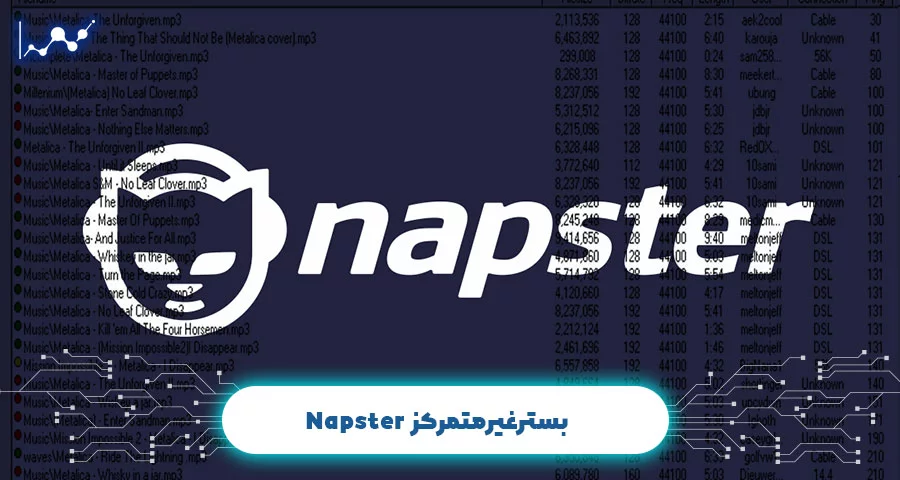 بسترغیرمتمرکز Napster