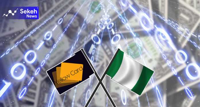 تراکنش 165 میلیون دلار رمز ارز توسط شرکت «کارت زرد» نیجریه