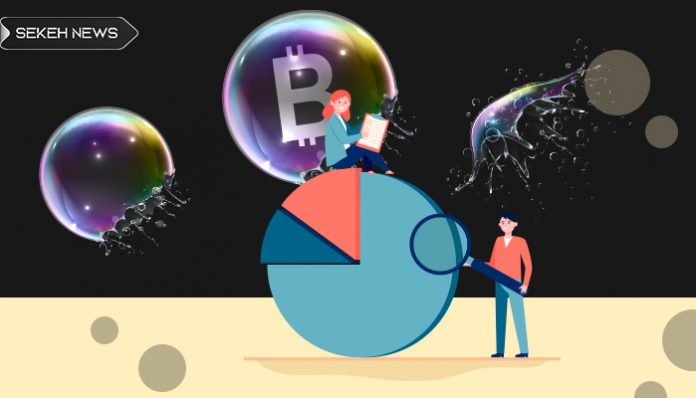 نظرسنجی: 74 درصد بیت کوین را یک حباب می دانند